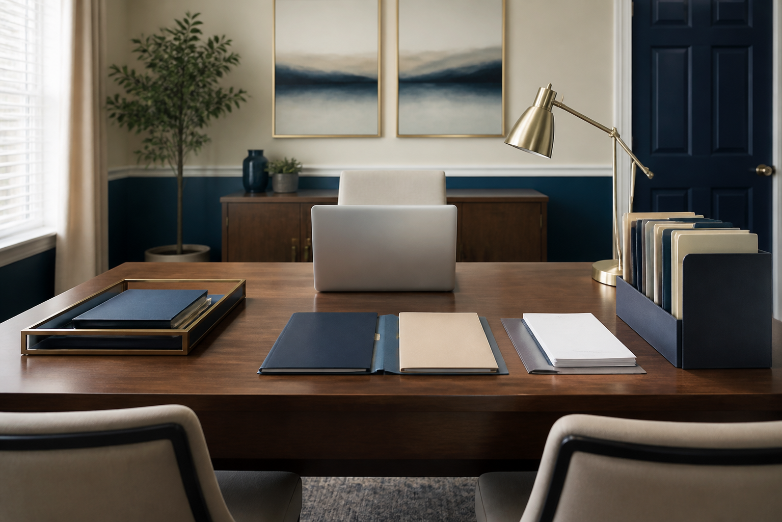 Organized workspace representing the System Clean-Up